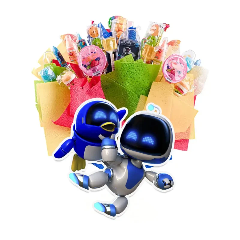 سكاكر اطفال (شخصية استرو بوت)