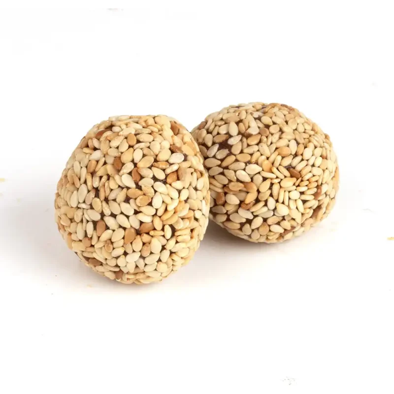 تمر بالسمسم محشي طحينة