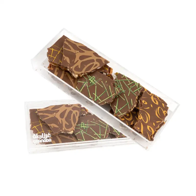 بوكس شوكولا بايتس بالكراميل