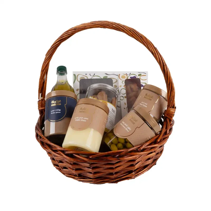 سلة رمضان وسط