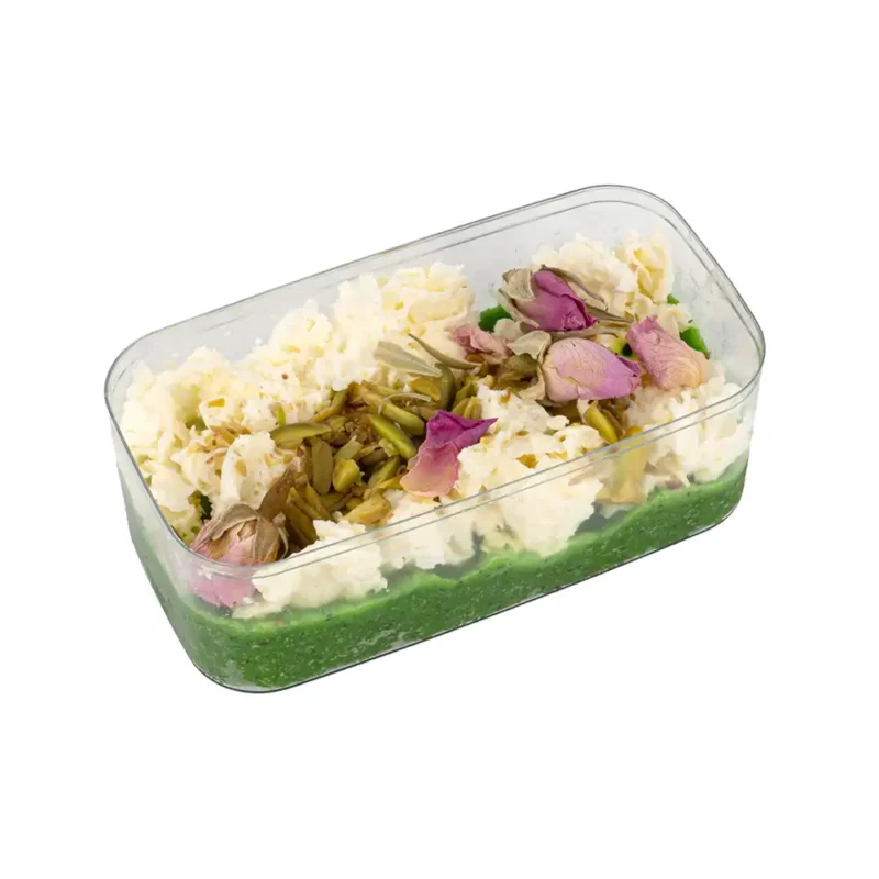 مفروكة بالقشطة علبة صغيرة